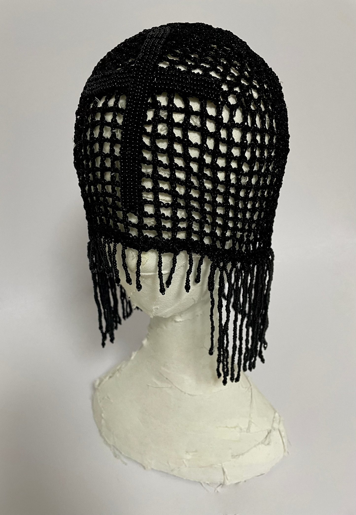 Cross Beads Headwear Black