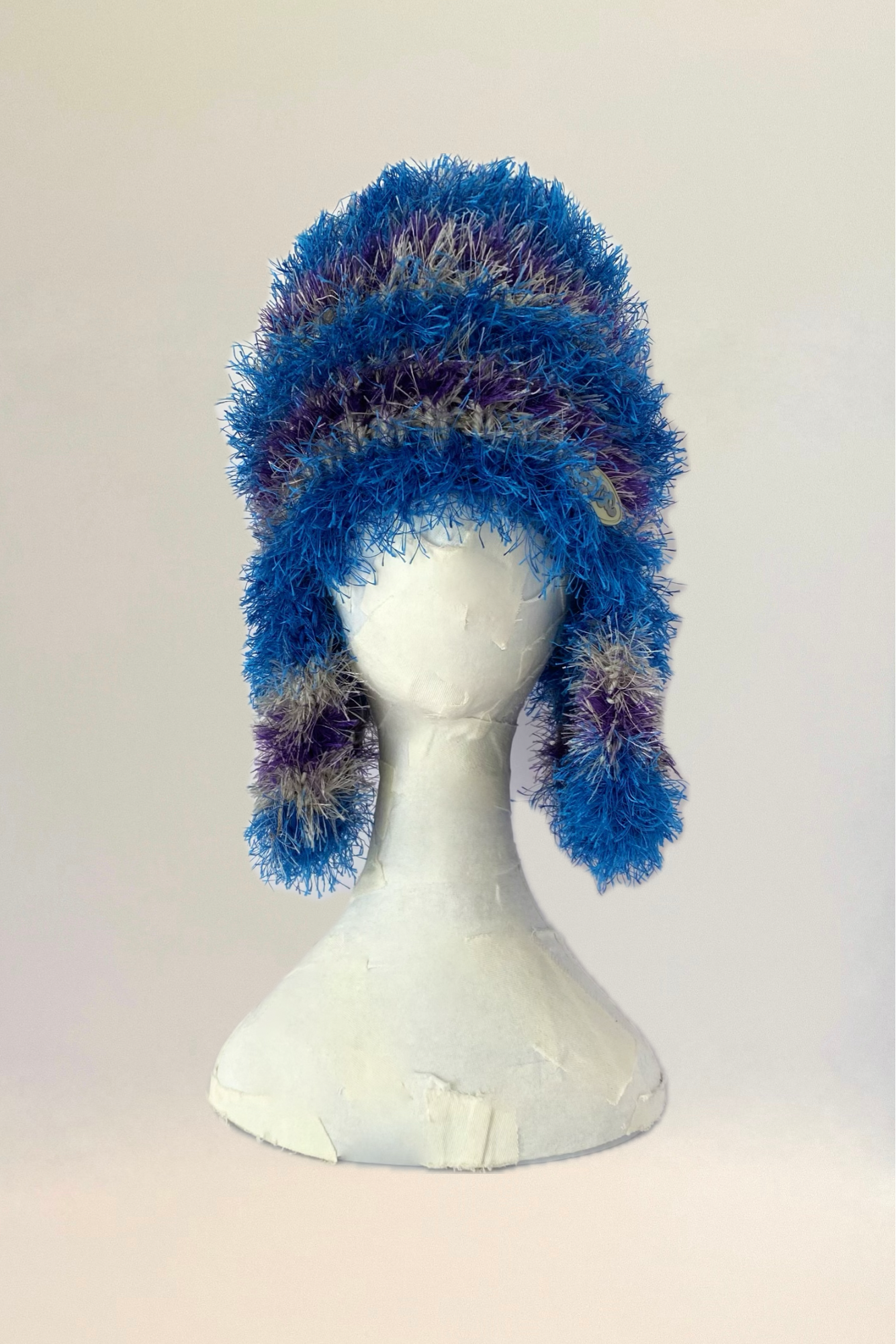 2WAY Earflap Beanie 【BLUE】