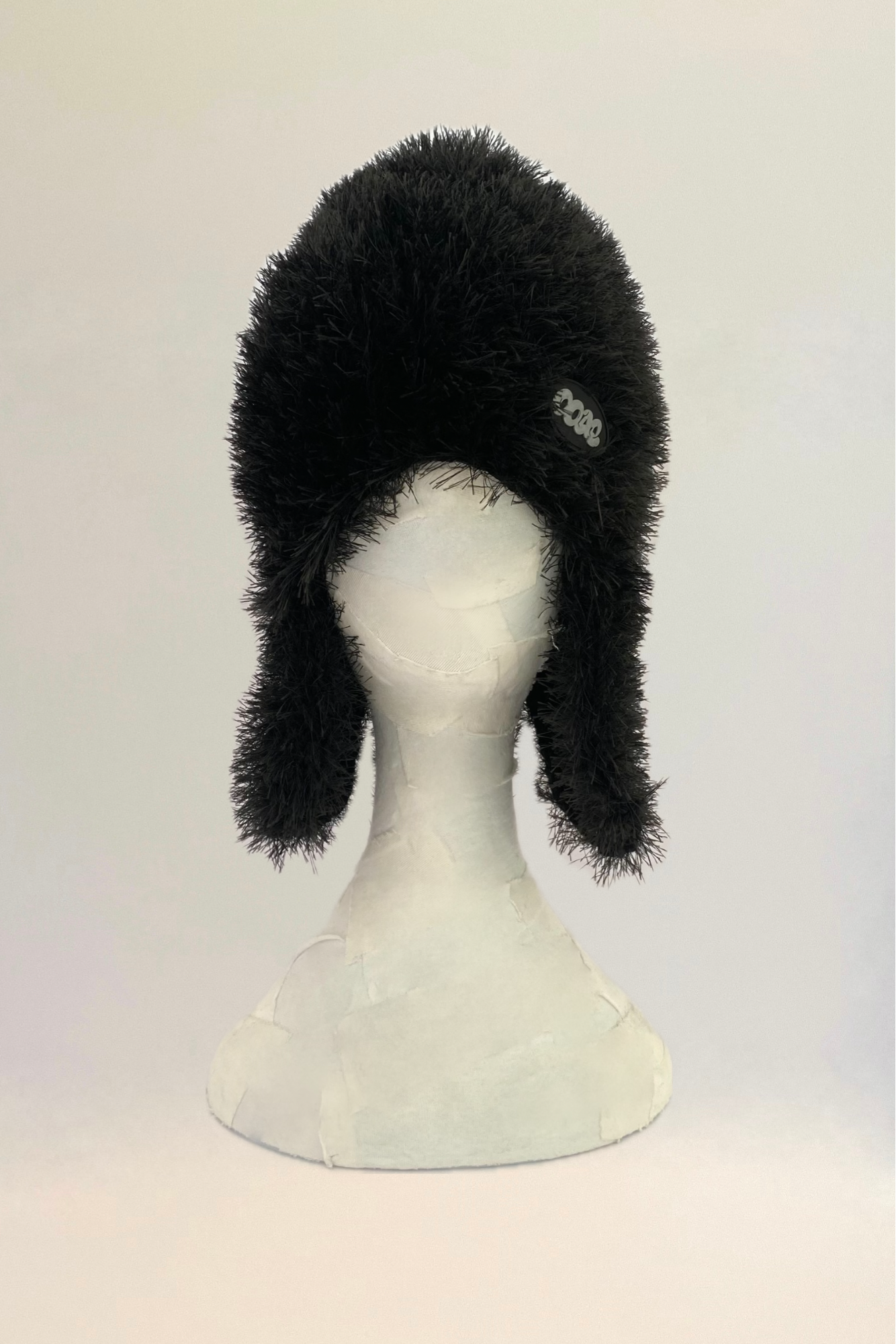 2WAY Earflap Beanie 【BLACK】