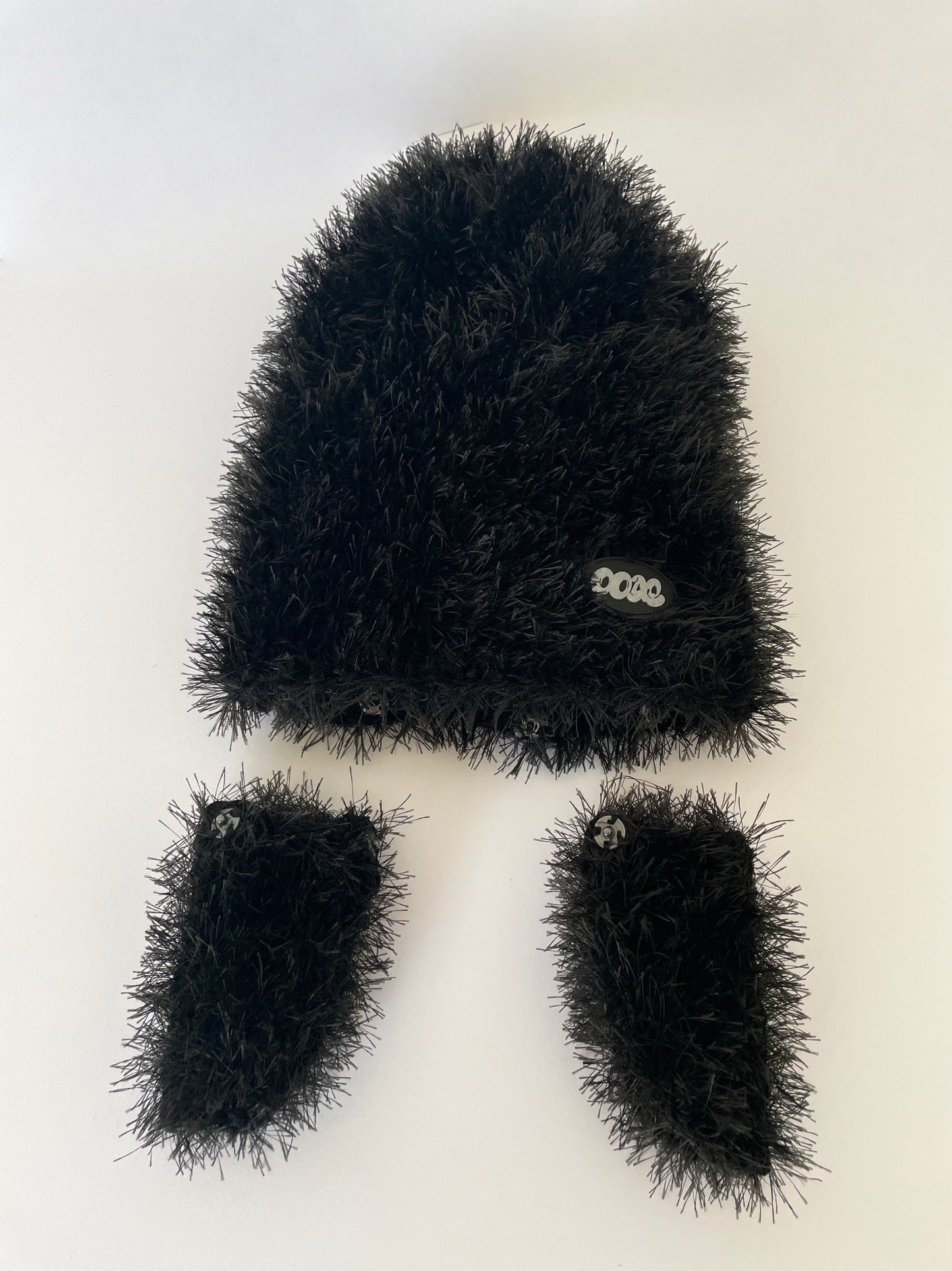 2WAY Earflap Beanie 【BLACK】