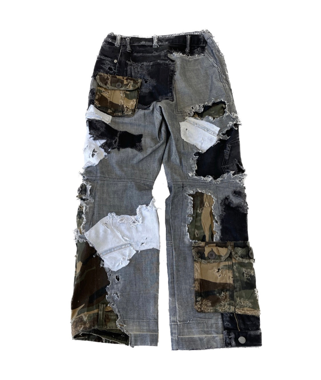 Collage Denim Cargo