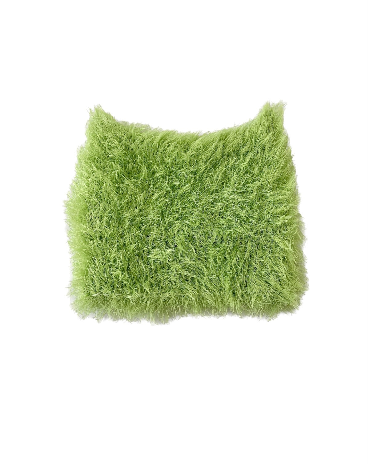 SPRING FUR BEANIE 【LIME GREEN】