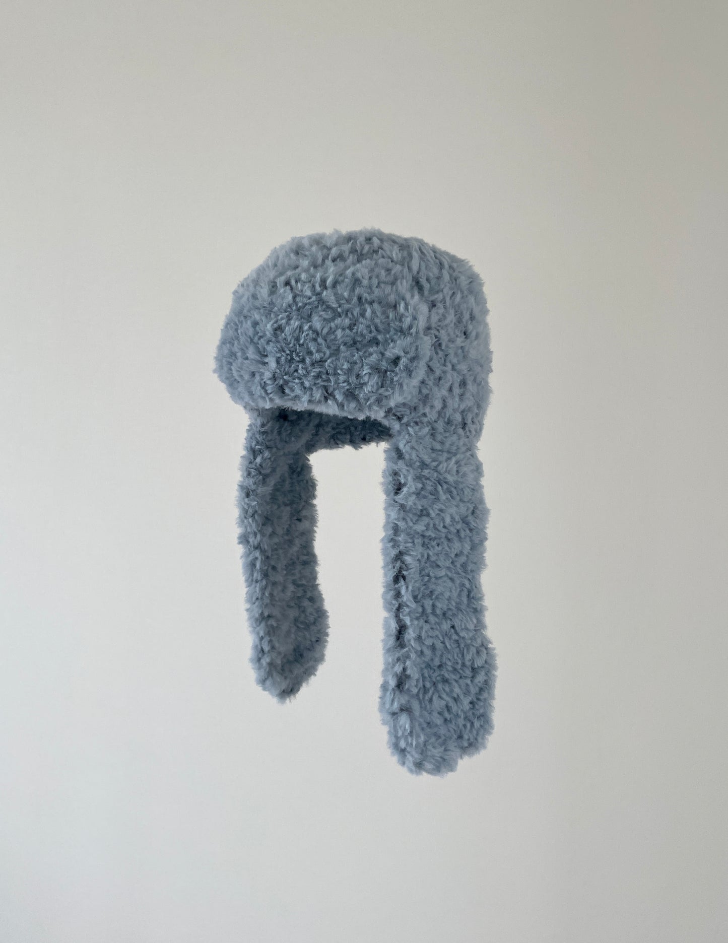 so fur trapper hat 【BABY BLUE】