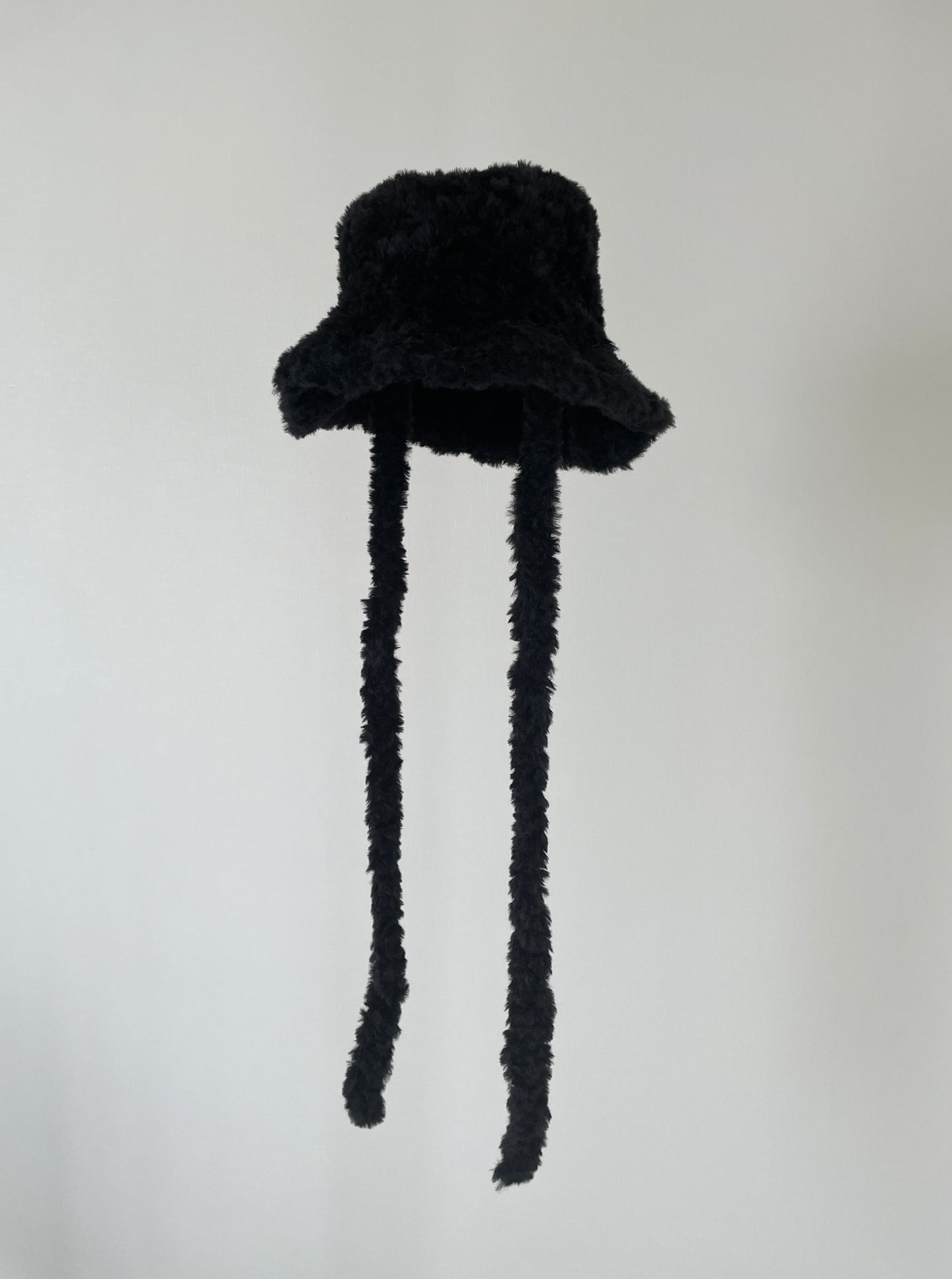 so fur bucket hat【BLACK】