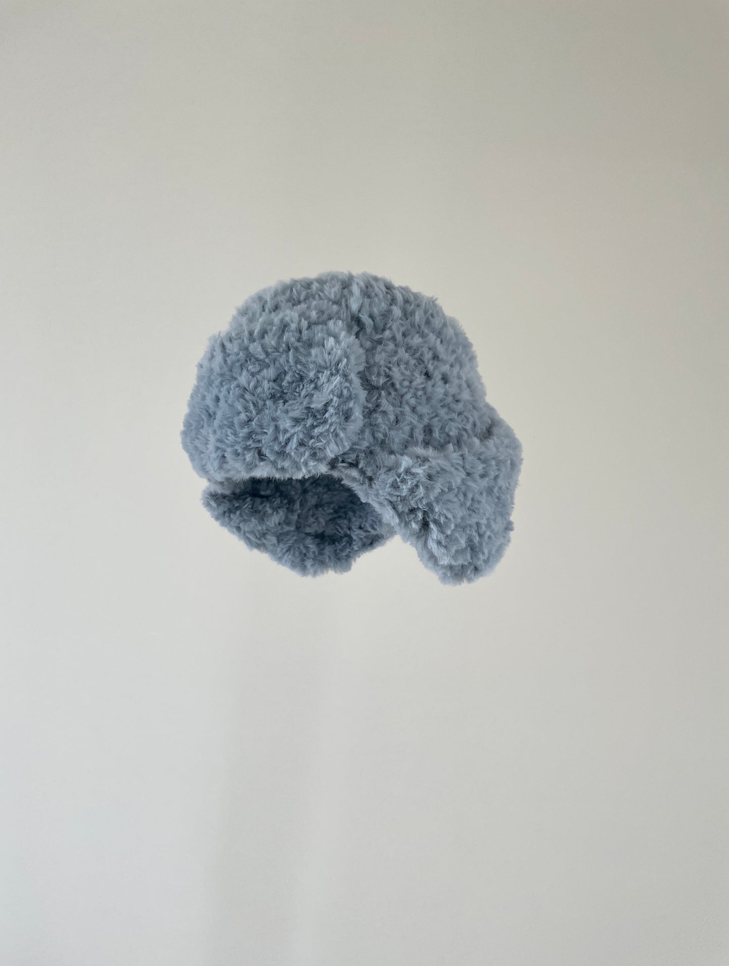 so fur trapper hat 【BABY BLUE】