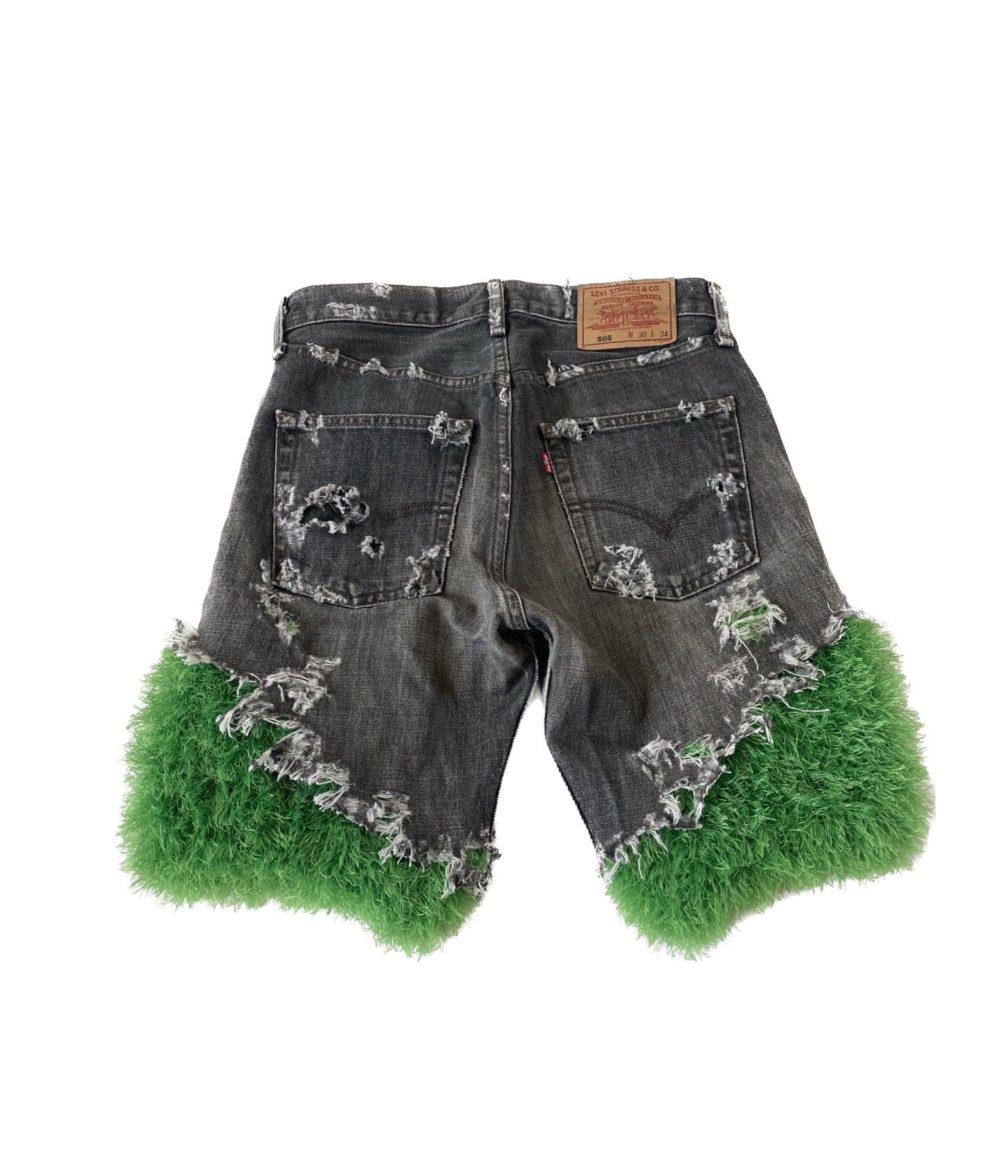 Distressed Levis with Spring Fur 【05】