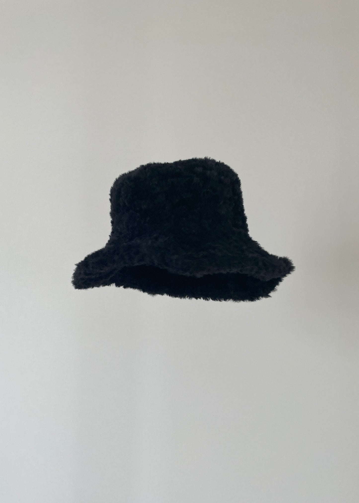so fur bucket hat【BLACK】